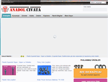 Tablet Screenshot of anadolcivata.com